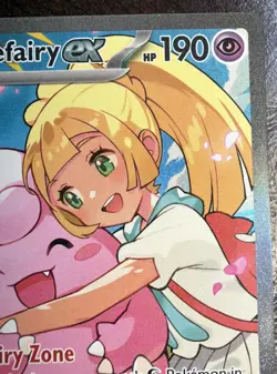 Lillie's Clefairy ex 280/217 Ascended Heroes Pokemon Holo NM - Image 4