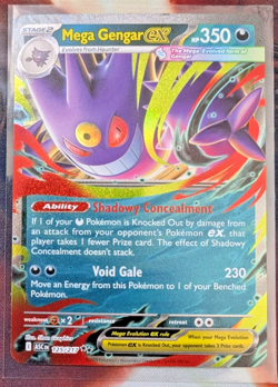 2026 POKEMON ASC EN ASCENDED HEROES #125 MEGA GENGAR EX - Image 1