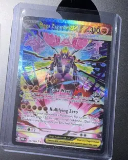 Mega Zygarde EX 120/088 BREAKthrough Ultra Rare Holo Mega EX Pokemon TCG - Image 1
