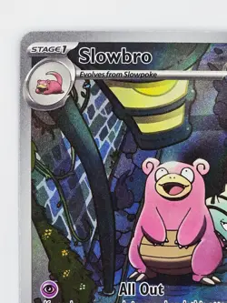 Slowbro 090/084 Pokemon TCG Pitch Black Illustration Rare Holo NM - Image 3