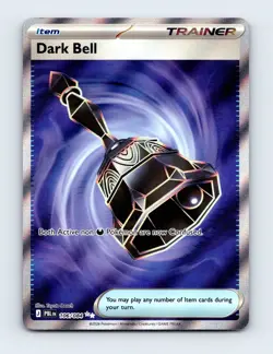 NM Dark Bell 106/084 Pitch Black Ultra Rare Pokemon Card - Image 1