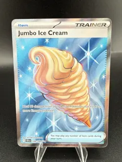 Jumbo Ice Cream 109/086 Me04: Chaos Rising Holo Pokemon - Image 1