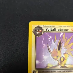 POKEMON VOLTALI OBSCUR FRENCH Dark Jolteon 1ST EDITION CARD 38/82 MP - Image 2