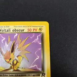POKEMON VOLTALI OBSCUR FRENCH Dark Jolteon 1ST EDITION CARD 38/82 MP - Image 3