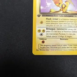 POKEMON VOLTALI OBSCUR FRENCH Dark Jolteon 1ST EDITION CARD 38/82 MP - Image 5