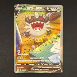 The Pokemon Company 2022 Swsh11 Lost Origin Galarian Perrserker V 184/196 - Image 1