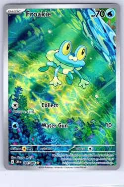 Froakie 088/086 Holo Illustration Rare Chaos Rising Pokemon Near Mint - Image 1