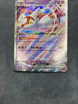 Pokemon TCG Latias EX 076/191 Surging Sparks Set Near Mint - Image 3