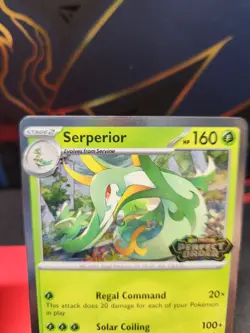 Serperior Perfect Order Stamped Promo MEP 064 Black Star Promo LP Pokemon TCG - Image 4