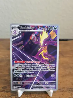 Toxtricity 103/094 Illustration Rare Phantasmal Flames Pokemon Near Mint - Image 1