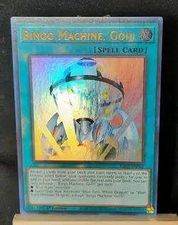 Yu-Gi-Oh! Bingo Machine, Go!!! *ULTRA RARE* RA02-EN062 1st Edition NM - Image 1