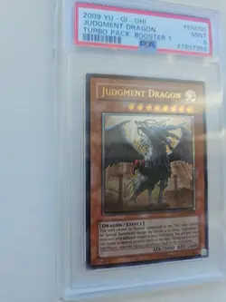 BUNDLE- Yugioh Judgement Dragon Ultimate Rare Graded PSA 9 + triple tactics - Image 2
