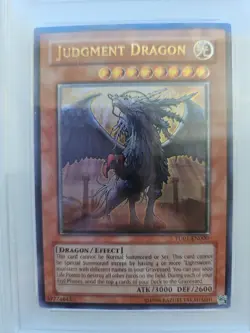 BUNDLE- Yugioh Judgement Dragon Ultimate Rare Graded PSA 9 + triple tactics - Image 5