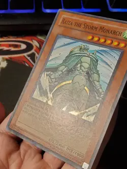 Yugioh Raiza the Storm Monarch FOTB-EN026 Super Rare NM - Image 2