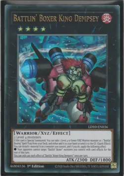 BATTLIN' BOXER KING DEMPSEY - Legendary Duelists / LD10-EN036 / Yu-Gi-Oh! TCG - Image 1