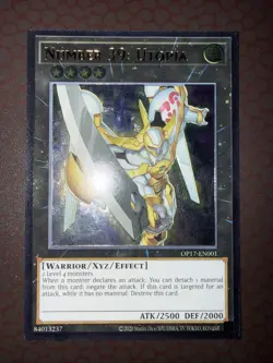 Yu-Gi-Oh! Number 39: Utopia - OP17-EN001 -Ultimate Rare- Unlimited NM! - Image 2