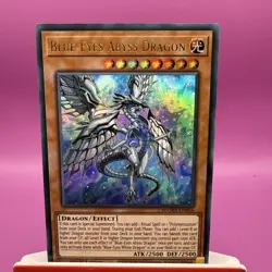 Yugioh MAMA-EN056 - Blue-Eyes Abyss Dragon - Ultra Rare - 1st Edition - Image 1