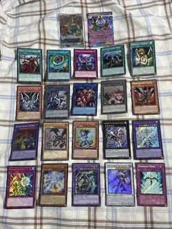 Yu-Gi-Oh! & Pokemon Lot Terminus, Number, Dhelmise, Aeon, Dark Magician, Etc - Image 1