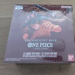 One Piece OP-02 Paramount War English Booster Box New & Sealed - Image 1