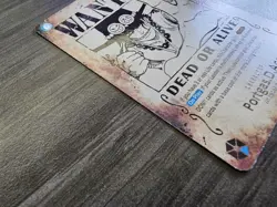 One Piece Card Game Portgas D Ace Misprint Wanted Poster OP13-119 - Image 5