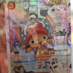 Bandai One Piece Card Game Tony Tony.Chopper Promo Holo 4000 Power Cost 3 C - Image 1