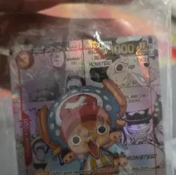 Bandai One Piece Card Game Tony Tony.Chopper Promo Holo 4000 Power Cost 3 C - Image 3