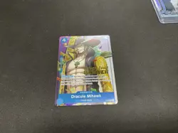 Dracule Mihawk P-081 Pre-Release Event Winner Promo Stamp One Piece - Image 1