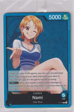 Nami P-117 Promo SEALED One Piece TCG English - Image 1