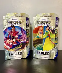 FACTORY SEALED Fabled Starter Decks (SET OF 2) Ravensburger Disney Lorcana - Image 1