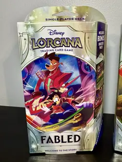 FACTORY SEALED Fabled Starter Decks (SET OF 2) Ravensburger Disney Lorcana - Image 2