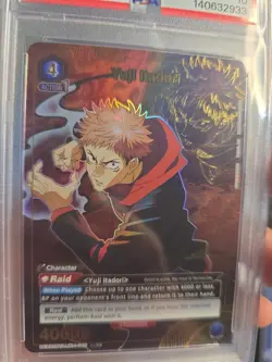 2025 UNION ARENA EX/JJK EN YUJI ITADORI 1 STAR psa 10 - Image 3