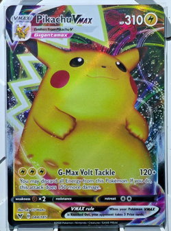 Pikachu VMAX 044/185 Prize Pack Series Cards Holo - Image 1