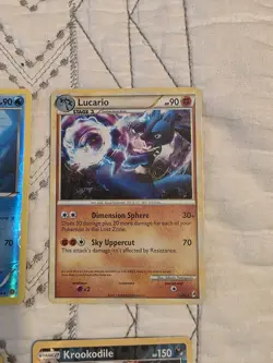 Pokemon TCG 6-Card Holo Lot: Gyarados, Vaporeon, Lucario, Kommo-o, Froslass - Image 4