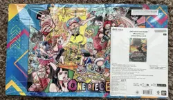 One Piece Card Official Playmat Limited Edition Vol 5 With Luffy Promo Card - Image 1