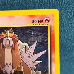 Entei 06/64 Neo Revelation Holo Rare Unlimited Pokemon Card 2000 - Image 3