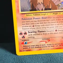 Entei 06/64 Neo Revelation Holo Rare Unlimited Pokemon Card 2000 - Image 4