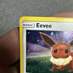 EEVEE 2017 POKEMON SUN & MOON #101/149 Pokemon Card Holo Mp - Image 2