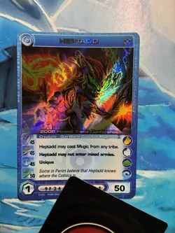Chaotic Heptadd Ripple Foil Hawaii Promo! Ultra Rare TCG Card #11 NM - Image 1