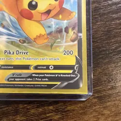 Pikachu V SWSH285 SWSH: Sword & Shield Promo Cards Holo - Image 3