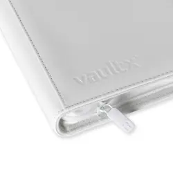 Vault X White Edition 12 Pocket Exo-Tec Zip Binder 480 Card Album New Free Ship - Image 5