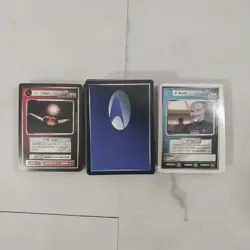 Star Trek The Next Generation 1994 unlimited 1995 limited CCG 100 card lot 50/50 - Image 2