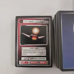 Star Trek The Next Generation 1994 unlimited 1995 limited CCG 100 card lot 50/50 - Image 4
