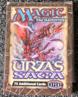 Wizards of the Coast MTG Urza's Saga Expert Sealed Pack 75 Cards - Image 1