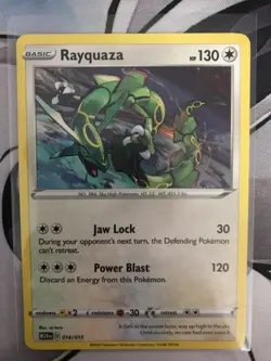 Rayquaza Promo Card 014/015 2025 McDonalds Dragon Discovery NM - Image 1