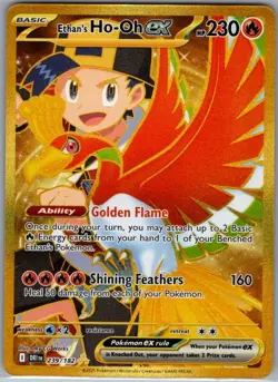 Ethan's Ho-Oh ex 239/182 SV10: Destined Rivals - Pokemon Card - NM - Image 1