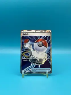 Pokemon SWITCH 123/94 Common Holo Ultra Rare Trainer Card TCG Phantasmal Flames - Image 1