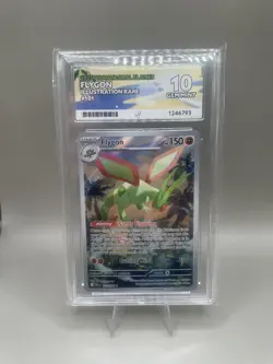 ACE 10 Flygon 101/094 Illustration Rare Phantasmal Flames Pokemon Card - Image 1