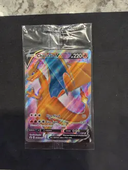 Charizard V SWSH050 SWSH: Sword & Shield Promo Cards Holo Sealed Pokemon - Image 1