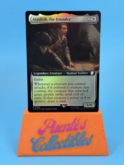 MTG Aradesh, the Founder Extended Art Foil PIP 0362 NM - Image 1