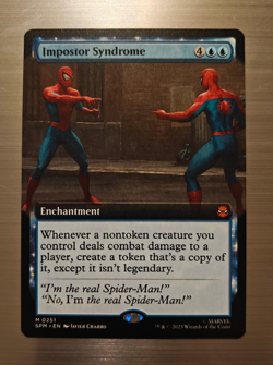 Impostor Syndrome - Extended Art - Marvel's Spider-Man Card - SPM - #251 - NM - Image 1